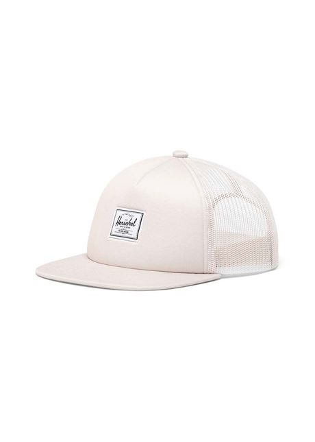 Herschel sapca whaler mesh cap culoarea bej neted