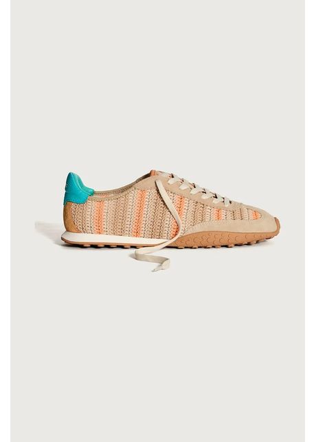 Hoff sneakers bird woven beige culoarea bej 12510018