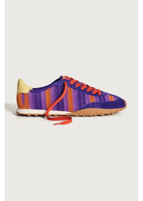Hoff sneakers bird woven lilac culoarea violet 12510016