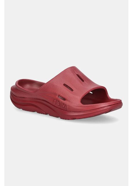 Hoka One One papuci ORA Recovery Slide 3 culoarea bej, cu platformă