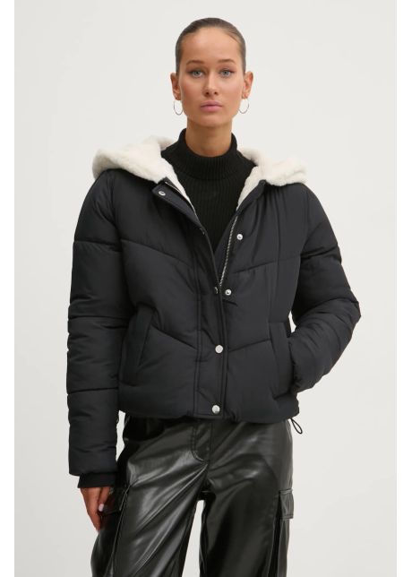 Hollister co geaca femei culoarea negru de iarna ki344 4601