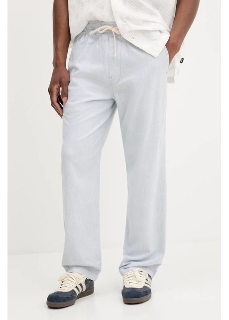 Hollister co pantaloni din amestec de in cu fason chinos ki330 5039