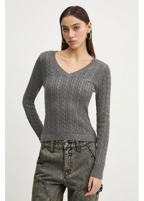 Hollister co pulover femei culoarea gri ki350 4261