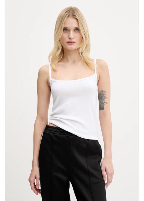 Hollister co top culoarea alb ki339 1261