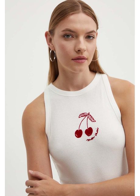 Hollister Co. top femei, culoarea bej