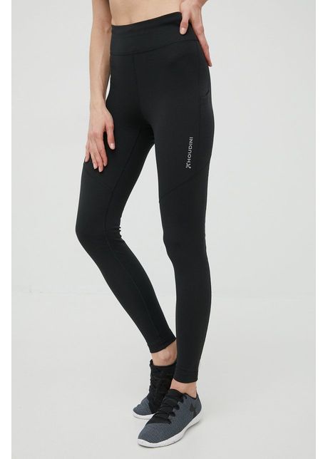 Houdini leggins sport adventure femei culoarea negru neted