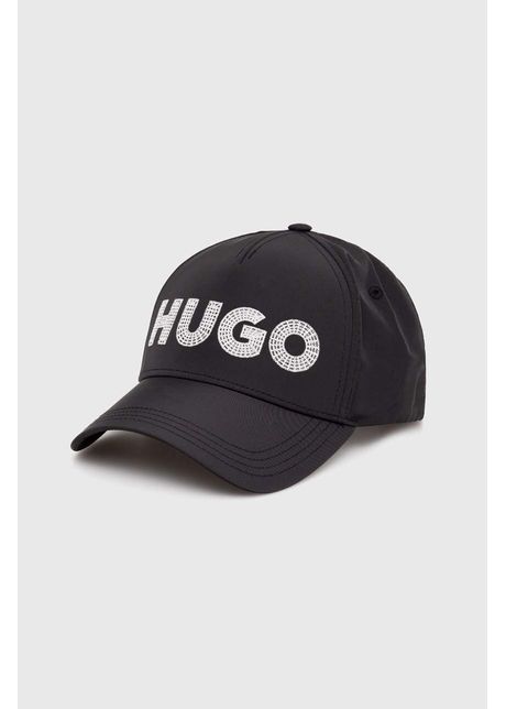 Hugo apc culoarea negru cu imprimeu 50515963
