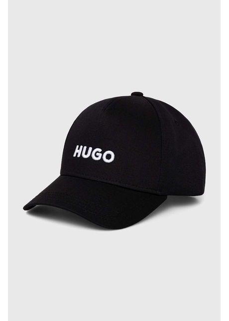 Hugo apc de baseball din bumbac culoarea negru cu imprimeu 50518901