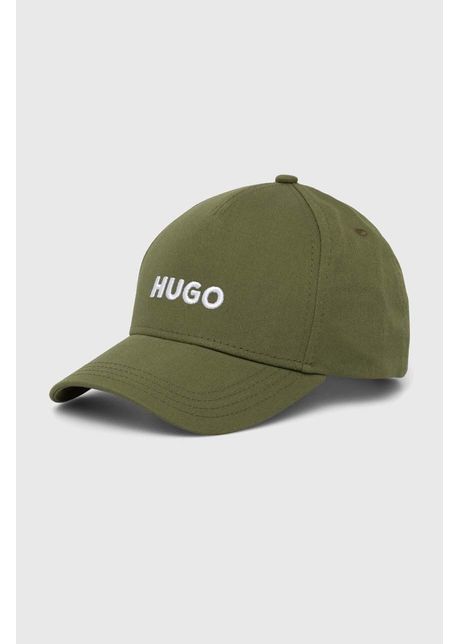 Hugo apc de baseball din bumbac culoarea verde cu imprimeu 50518901