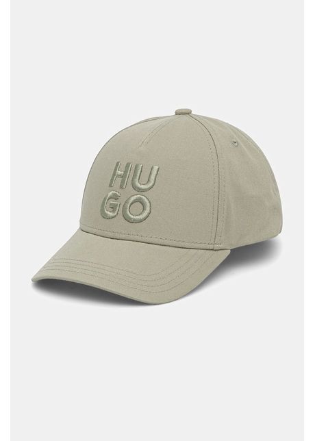 Hugo apc de baseball din bumbac culoarea verde cu imprimeu 50533409