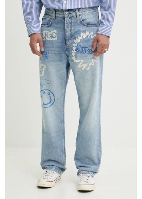Hugo blue jeansi barbati 50529179