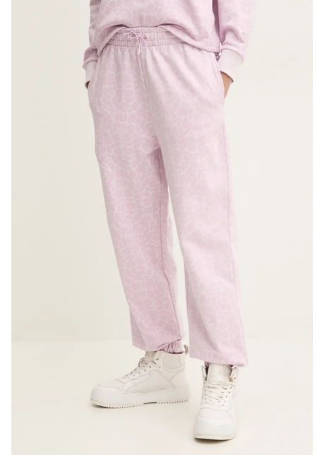 Hugo blue pantaloni de trening din bumbac culoarea roz modelator 50526998