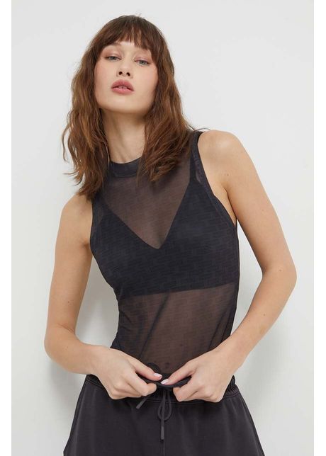Hugo blue top femei culoarea negru 50511463