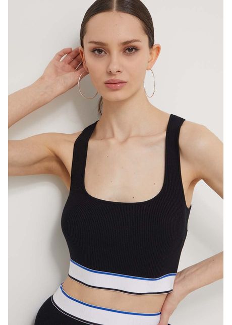 Hugo blue top femei culoarea negru 50514277