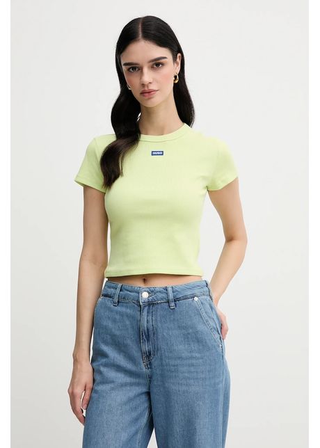 Hugo blue tricou femei culoarea verde 50510749