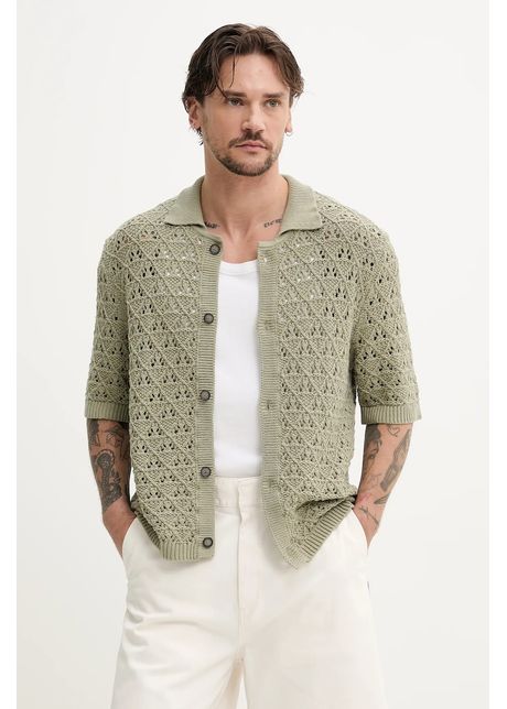 Hugo cardigan b rba i culoarea verde 50536666
