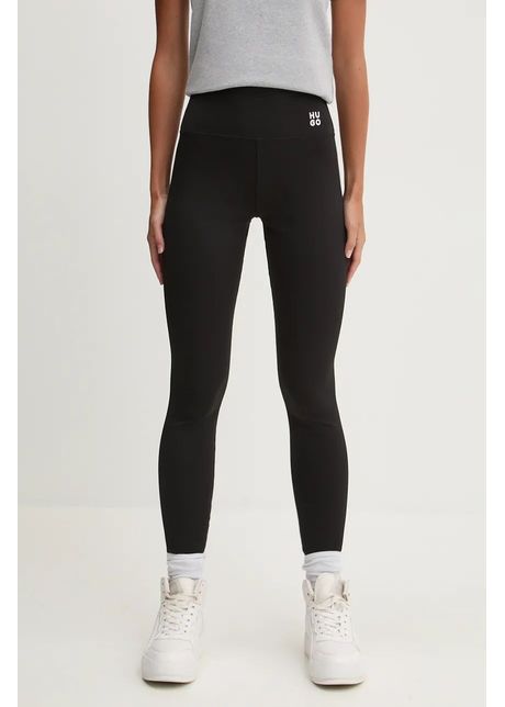 Hugo colanti femei culoarea negru neted 50528445