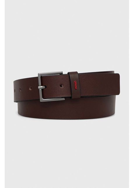 Hugo curea de piele b rba i culoarea maro 50470652
