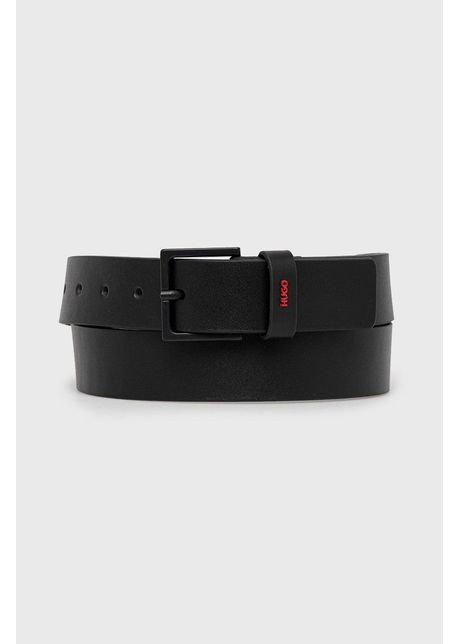 Hugo curea de piele b rba i culoarea negru 50470652