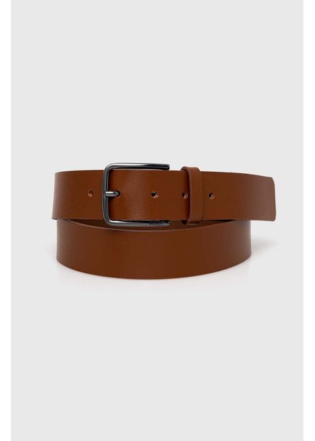 Hugo curea de piele b rba i culoarea negru 50491997