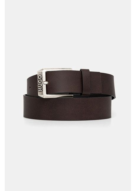 Hugo curea de piele barbati culoarea maro