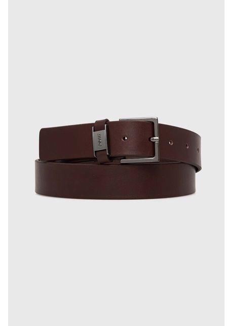 Hugo curea de piele barbati culoarea maro 50522504