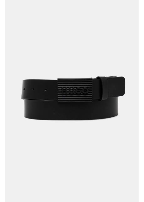 Hugo curea de piele barbati culoarea negru 50529688