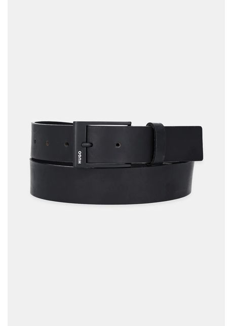 Hugo curea de piele culoarea negru 50548339