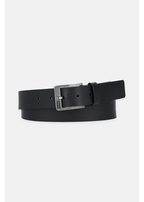 Hugo curea de piele culoarea negru 50548366