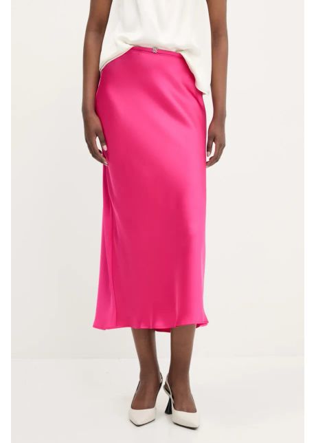 Hugo fusta culoarea roz mini drept 50536435
