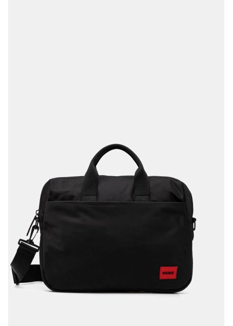 Hugo geanta laptop culoarea negru 50535639
