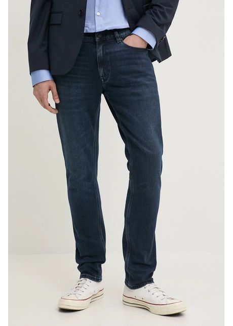 Hugo jeansi barbati culoarea albastru marin 50522149