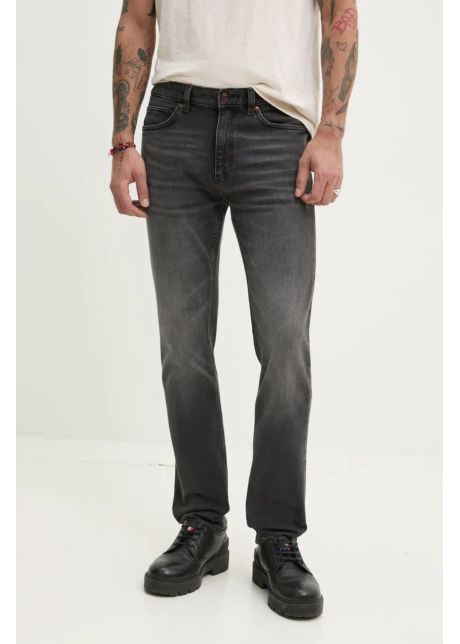 Hugo jeansi barbati culoarea gri 50537680