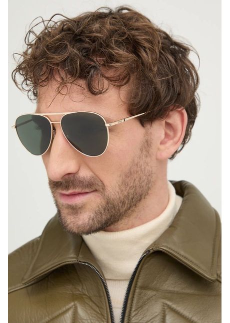 Hugo ochelari de soare barbati culoarea auriu hg 1318 s