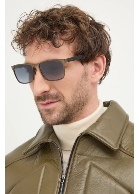 Hugo ochelari de soare barbati culoarea auriu hg 1328 s