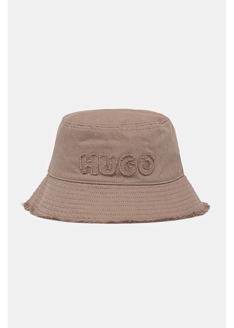 Hugo palarie din bumbac culoarea bej bumbac 50540948