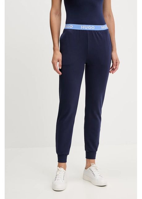 HUGO pantaloni de lounge culoarea roz, uni, 50520499