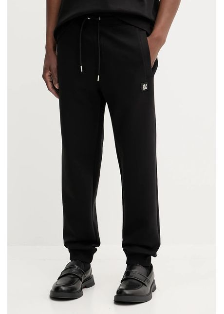HUGO pantaloni de trening culoarea maro, uni, 50533695
