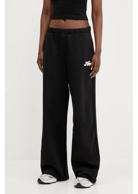 Hugo pantaloni de trening culoarea negru cu imprimeu 50541179