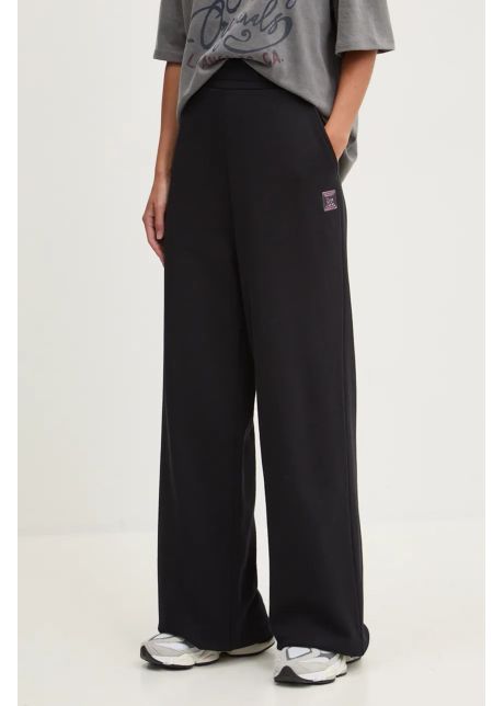 Hugo pantaloni de trening din bumbac culoarea negru neted 50528471