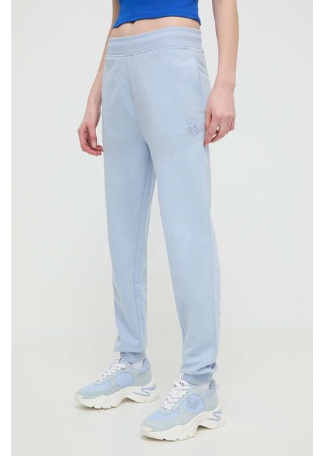Hugo pantaloni de trening din bumbac culoarea violet uni 50522417