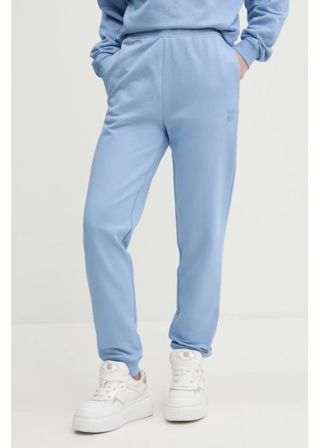 Hugo pantaloni de trening din bumbac uni 50522417