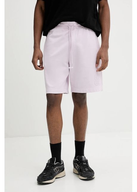 Hugo pantaloni scur i din bumbac b rba i culoarea violet 50535288