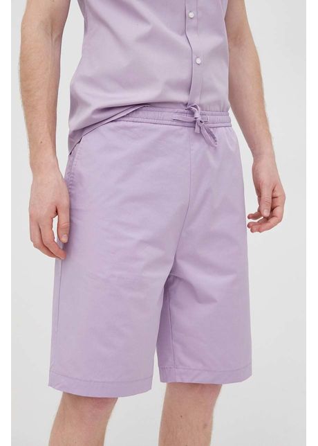 Hugo pantaloni scurti barbati culoarea violet
