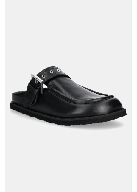 Hugo slapi de piele artentia femei culoarea negru 50538601