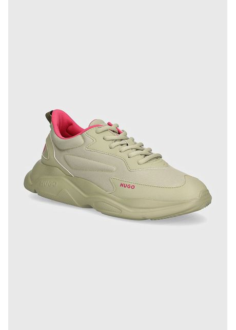 Hugo sneakers leon culoarea verde 50512717
