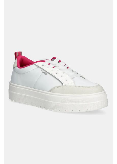 Hugo sneakers lyssa femei culoarea alb 50536343