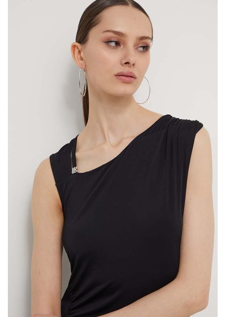 Hugo top femei culoarea negru 50514035