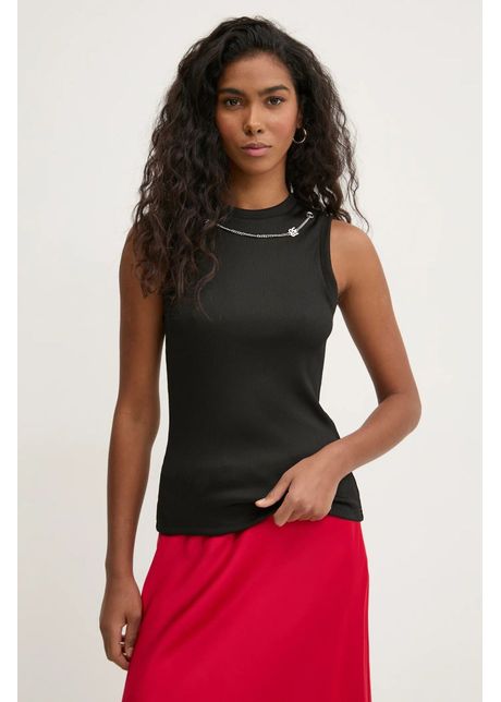 Hugo top femei culoarea negru 50534050