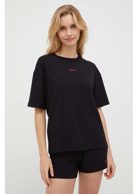 Hugo tricou lounge culoarea negru 50490593
